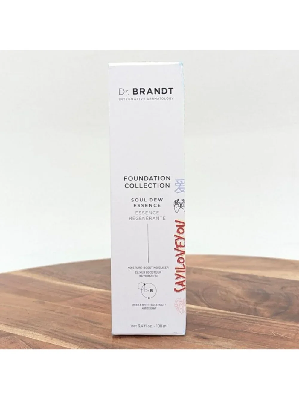 Dr Brandt Soul Dew Essence 3.4 oz Hydration Luminosity Skincare Elixir NIB